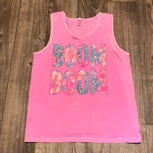 BOOM BOOM PINK WOMEN TANK TOP